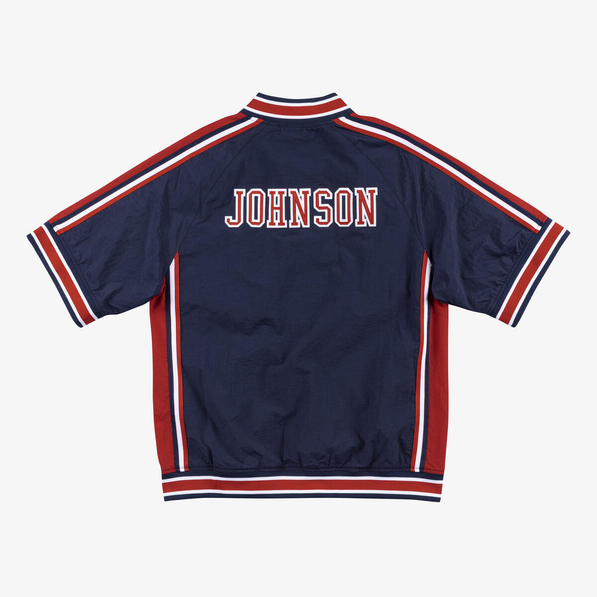 NBA AUTHENTIC WARM UP JACKET TEAM USA 1992 MAGIC JOHNSON Navy AWJKGS18421-USANAVY92EJH - Image 2