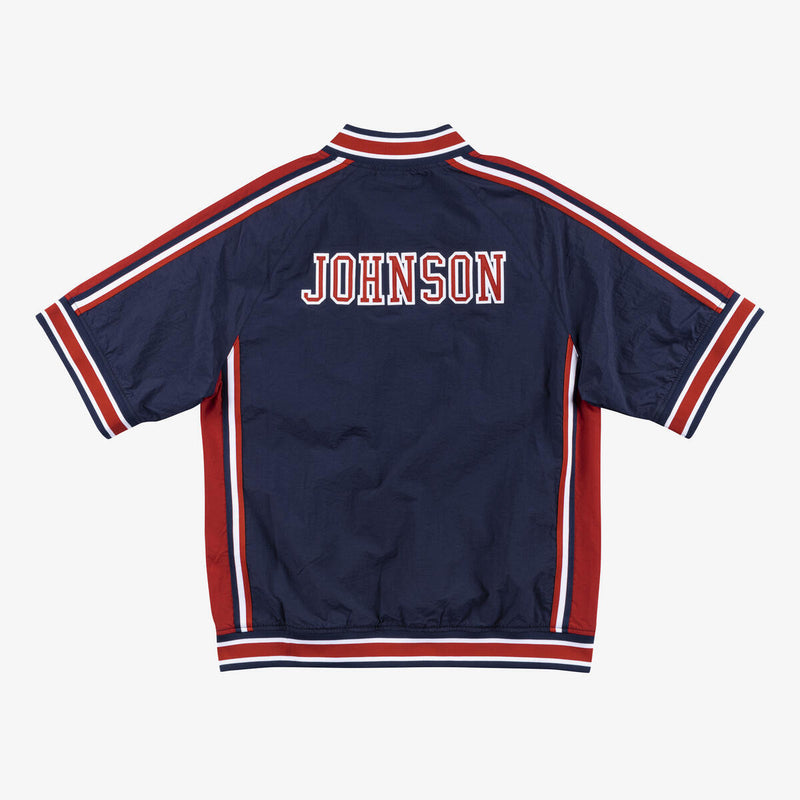 NBA AUTHENTIC WARM UP JACKET TEAM USA 1992 MAGIC JOHNSON Navy AWJKGS18421-USANAVY92EJH - Image 2 NBA AUTHENTIC WARM UP JACKET TEAM USA 1992 MAGIC JOHNSON Navy AWJKGS18421-USANAVY92EJH - Image 2