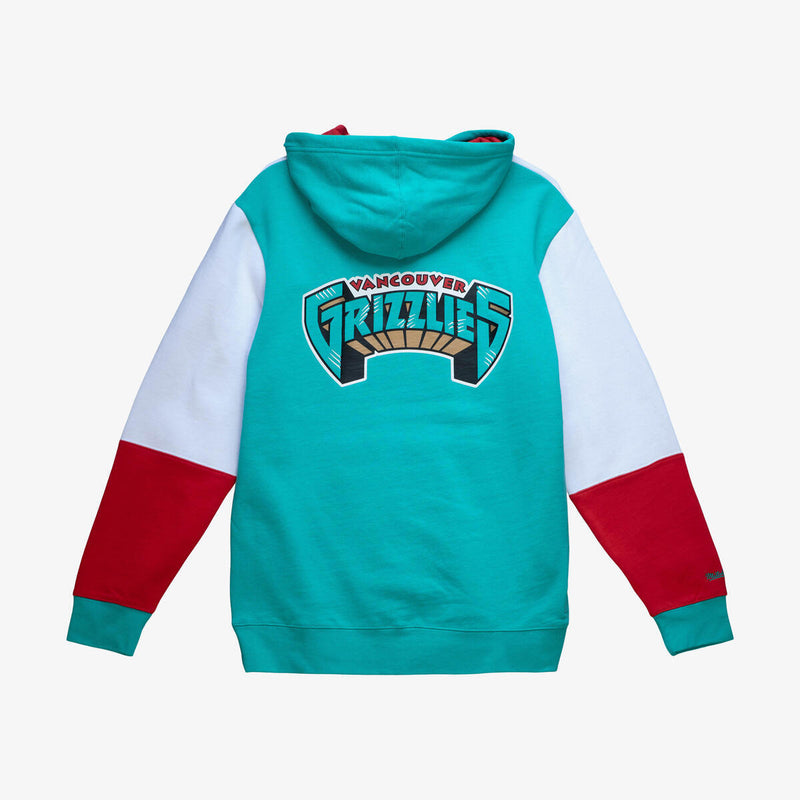 NBA FUSION FLEECE 2.0 GRIZZLIES Teal-White FPHD1217-VGRYYPPPTLWH - Image 2 NBA FUSION FLEECE 2.0 GRIZZLIES Teal-White FPHD1217-VGRYYPPPTLWH - Image 2
