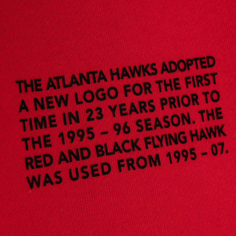 NBA TEAM ORIGINS FLEECE HOODIE HAWKS Scarlet FPHD4849-AHAYYPPPSCAR - Image 4 NBA TEAM ORIGINS FLEECE HOODIE HAWKS Scarlet FPHD4849-AHAYYPPPSCAR - Image 4