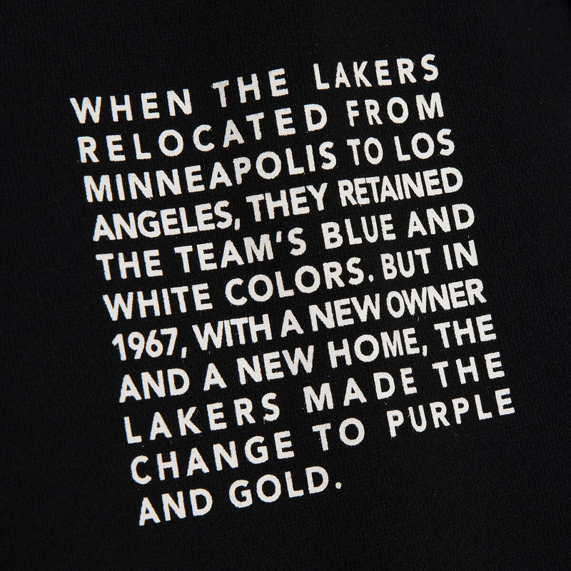 NBA TEAM ORIGINS FLEECE HOODIE LAKERS Black FPHD4849-LALYYPPPBLCK - Image 5 NBA TEAM ORIGINS FLEECE HOODIE LAKERS Black FPHD4849-LALYYPPPBLCK - Image 5