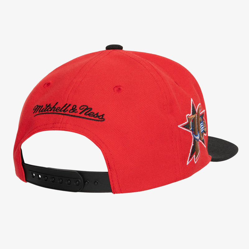 NBA TEAM INSIDER SNAPBACK HWC 76ERS - Red-Black - Image 2 NBA TEAM INSIDER SNAPBACK HWC 76ERS - Red-Black - Image 2