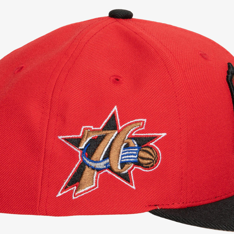 NBA TEAM INSIDER SNAPBACK HWC 76ERS - Red-Black - Image 3 NBA TEAM INSIDER SNAPBACK HWC 76ERS - Red-Black - Image 3