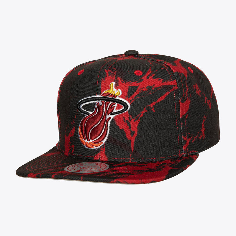 NBA DOWN FOR ALL SNAPBACK HWC HEAT Black HHSS3480-MHEYYPPPBLCK - Image 1 NBA DOWN FOR ALL SNAPBACK HWC HEAT Black HHSS3480-MHEYYPPPBLCK - Image 1