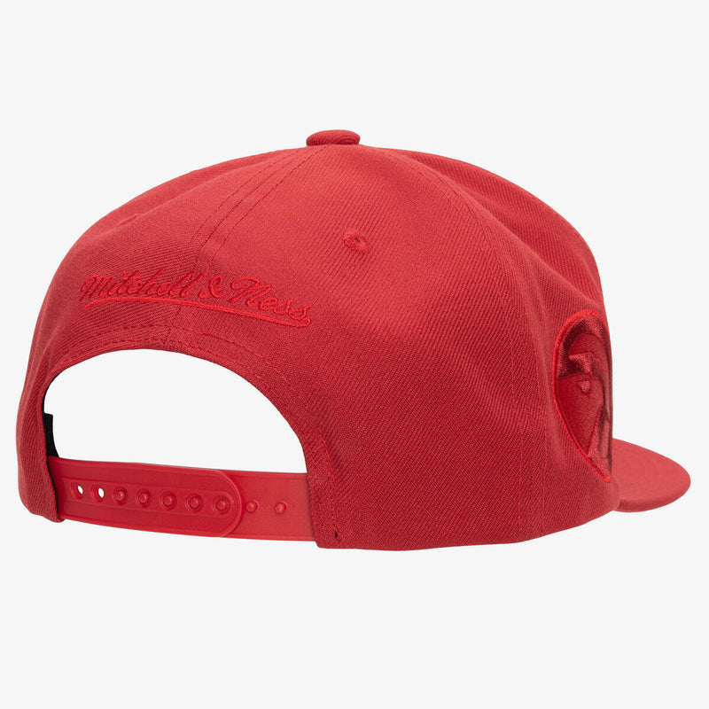 NBA MONOCHROMATIC SNAPBACK HWC HAWKS - Red - Image 2 NBA MONOCHROMATIC SNAPBACK HWC HAWKS - Red - Image 2