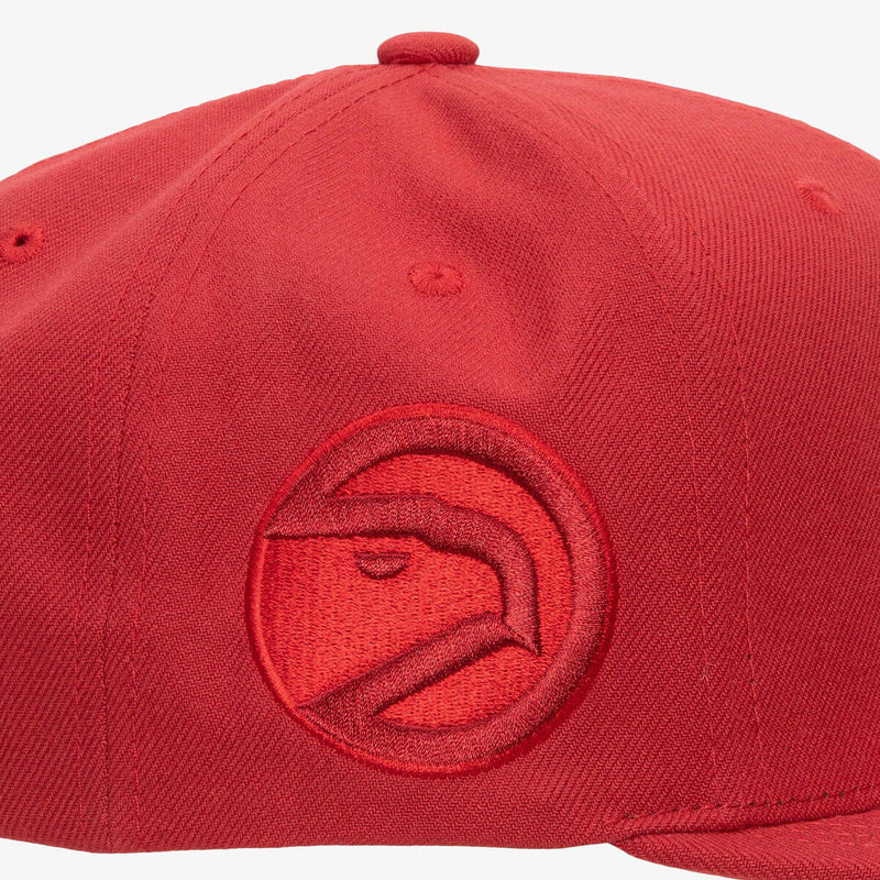 NBA MONOCHROMATIC SNAPBACK HWC HAWKS - Red - Image 3 NBA MONOCHROMATIC SNAPBACK HWC HAWKS - Red - Image 3