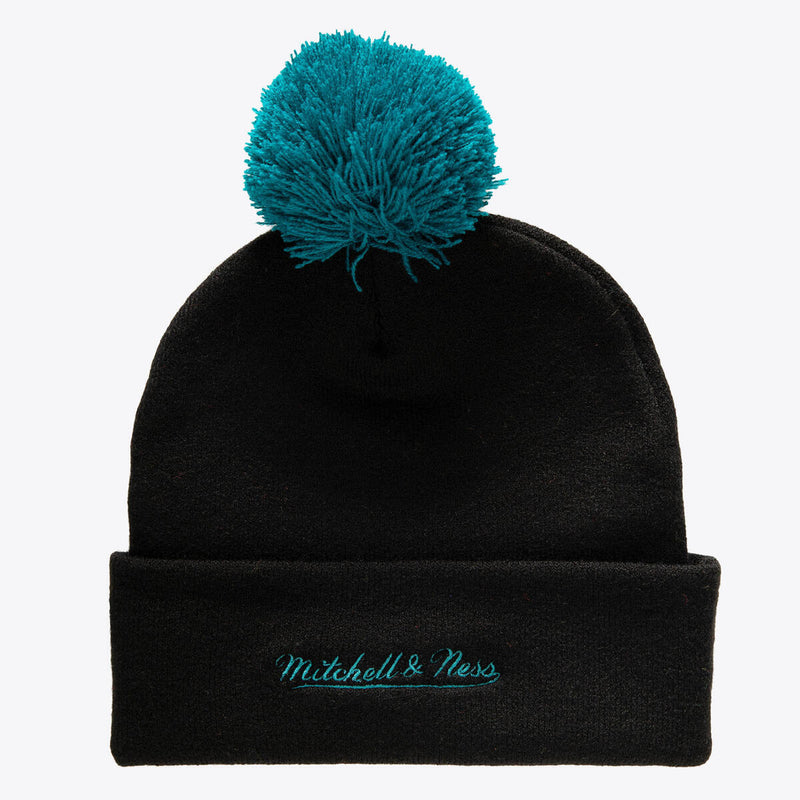 NHL PUNCH OUT POM KNIT SHARKS Black KTPCDX22016-SJSBLCK - Image 2 NHL PUNCH OUT POM KNIT SHARKS Black KTPCDX22016-SJSBLCK - Image 2