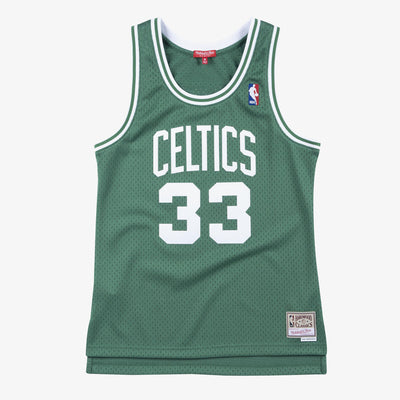 NBA WOMEN'S SWINGMAN JERSEY BOSTON CELTICS 1985 LARRY BIRD - Image 1