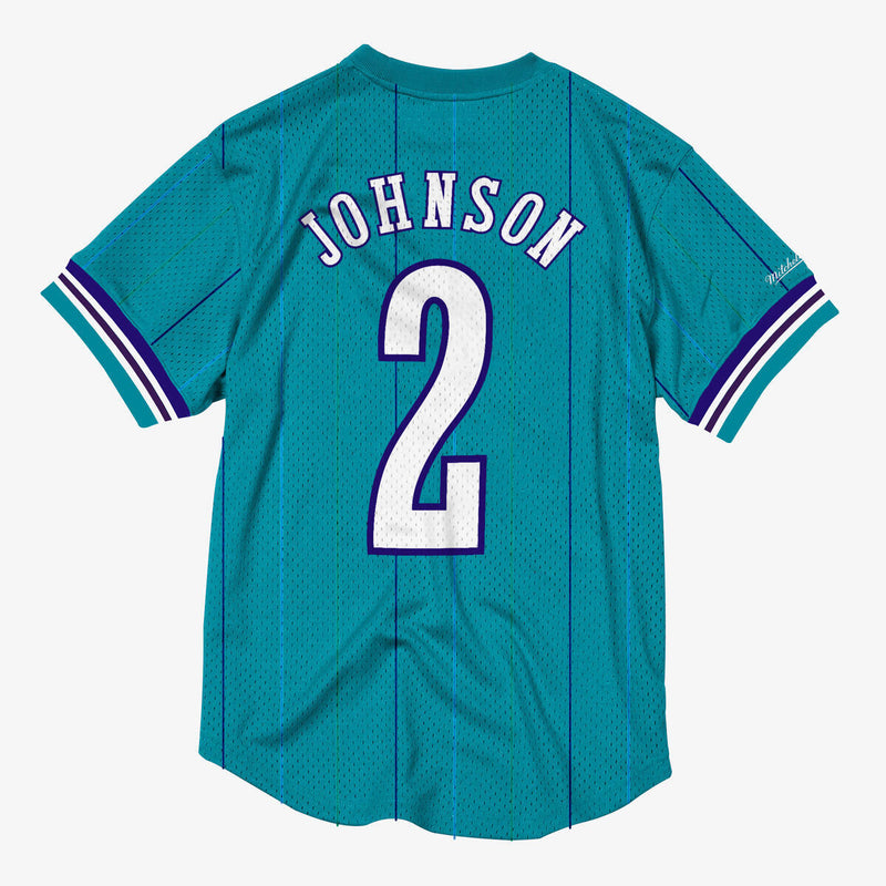 NBA N&N MESH TOP HORNETS 1992 LARRY JOHNSON - Image 4 NBA N&N MESH TOP HORNETS 1992 LARRY JOHNSON - Image 4