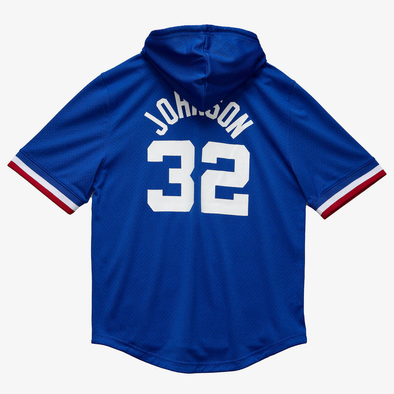 NBA N&N MESH SS HOODIE ALL-STAR 1985 MAGIC JOHNSON Royal NNMPSC19045-ASWROYA85EJH - Image 2 NBA N&N MESH SS HOODIE ALL-STAR 1985 MAGIC JOHNSON Royal NNMPSC19045-ASWROYA85EJH - Image 2