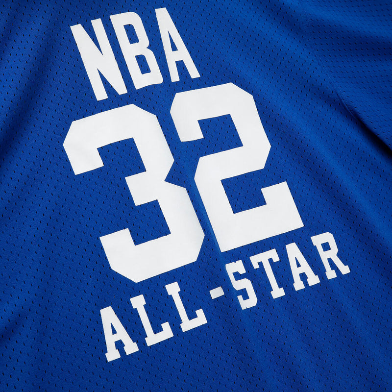 NBA N&N MESH SS HOODIE ALL-STAR 1985 MAGIC JOHNSON Royal NNMPSC19045-ASWROYA85EJH - Image 3 NBA N&N MESH SS HOODIE ALL-STAR 1985 MAGIC JOHNSON Royal NNMPSC19045-ASWROYA85EJH - Image 3