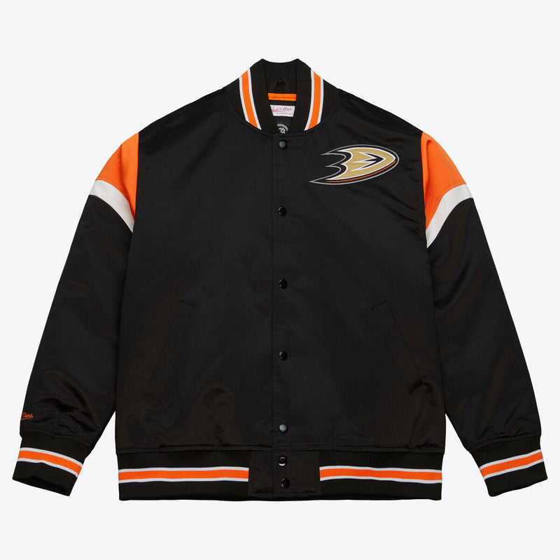 NHL HEAVYWEIGHT SATIN JACKET DUCKS - Image 4 NHL HEAVYWEIGHT SATIN JACKET DUCKS - Image 4