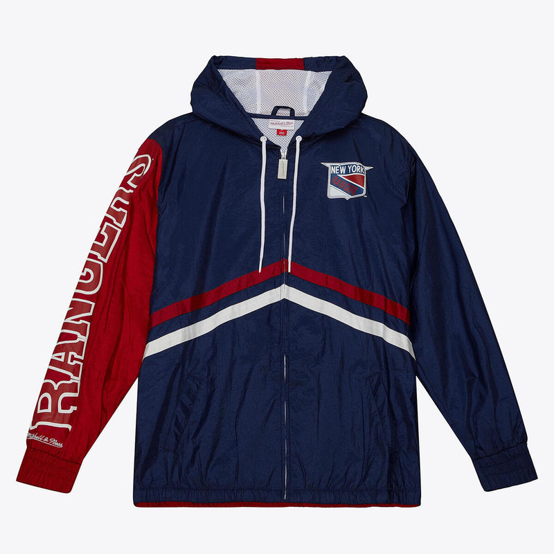 NHL UNDENIABLE FULL ZIP WINDBREAKER RANGERS Navy OJZP3409-NYAYYPPPNAVY - Image 1 NHL UNDENIABLE FULL ZIP WINDBREAKER RANGERS Navy OJZP3409-NYAYYPPPNAVY - Image 1