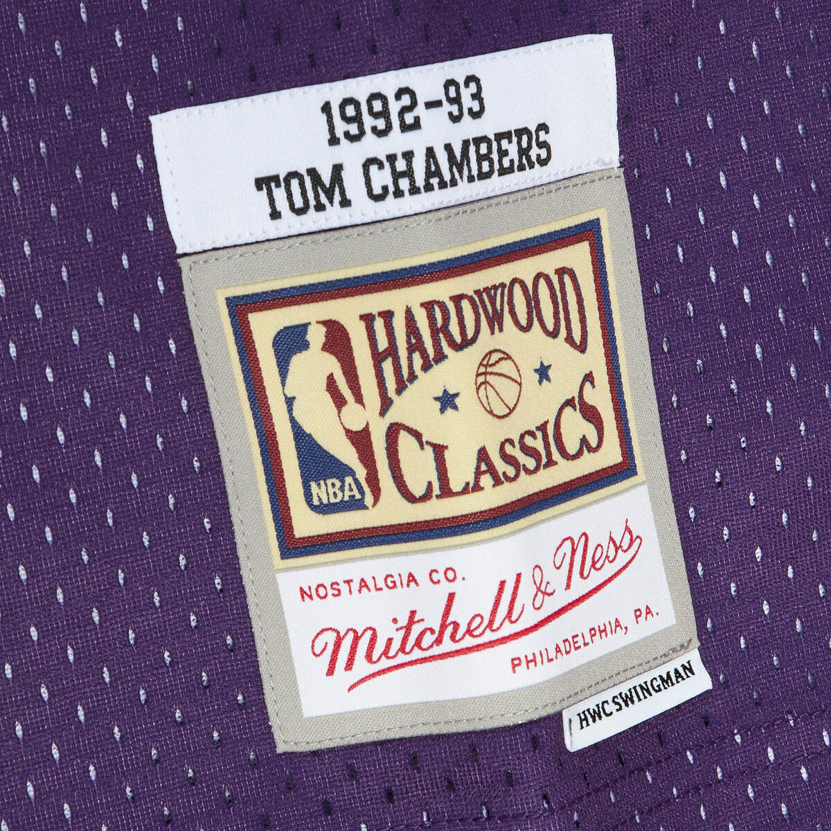 NBA ROAD JERSEY SUNS 1992 TOM CHAMBERS - Image 4