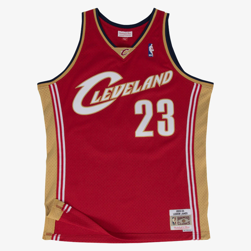 NBA SWINGMAN ROAD JERSEY CAVALIERS 2003 LEBRON JAMES - Image 1 NBA SWINGMAN ROAD JERSEY CAVALIERS 2003 LEBRON JAMES - Image 1