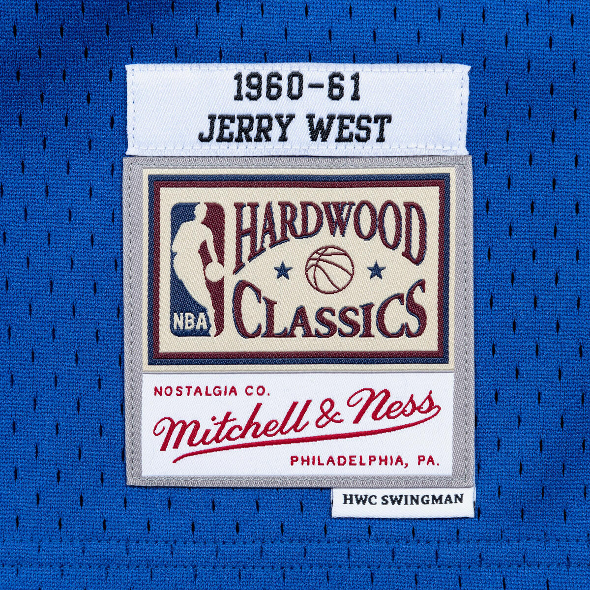 NBA SWINGMAN ROAD JERSEY LAKERS 1960 JERRY WEST - Image 3
