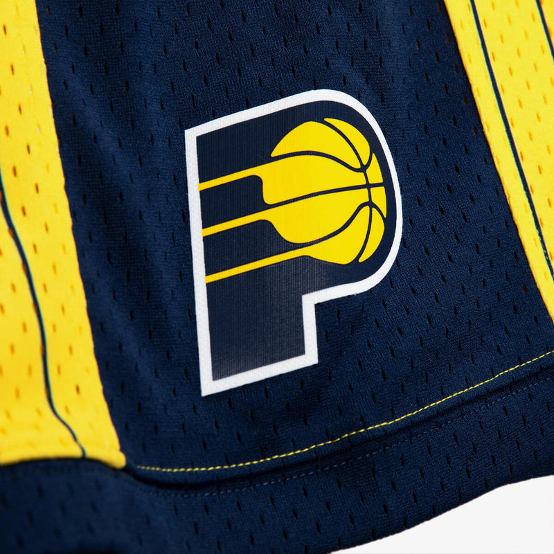 NBA SWINGMAN SHORTS PACERS 99 Yellow-Navy SMSHAC19177-IPAYWNY99 - Image 6 NBA SWINGMAN SHORTS PACERS 99 Yellow-Navy SMSHAC19177-IPAYWNY99 - Image 6