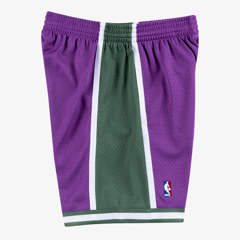 NBA SWINGMAN ROAD SHORTS BUCKS 00-01 Purple SMSHGS18032-MBUPURP00 - Image 4 NBA SWINGMAN ROAD SHORTS BUCKS 00-01 Purple SMSHGS18032-MBUPURP00 - Image 4