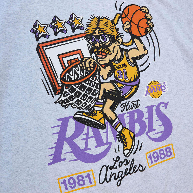 NBA KURT RAMBIS TEE LAKERS KURT RAMBIS Grey SSTE5405-LALYYKRAGREY - Image 3 NBA KURT RAMBIS TEE LAKERS KURT RAMBIS Grey SSTE5405-LALYYKRAGREY - Image 3