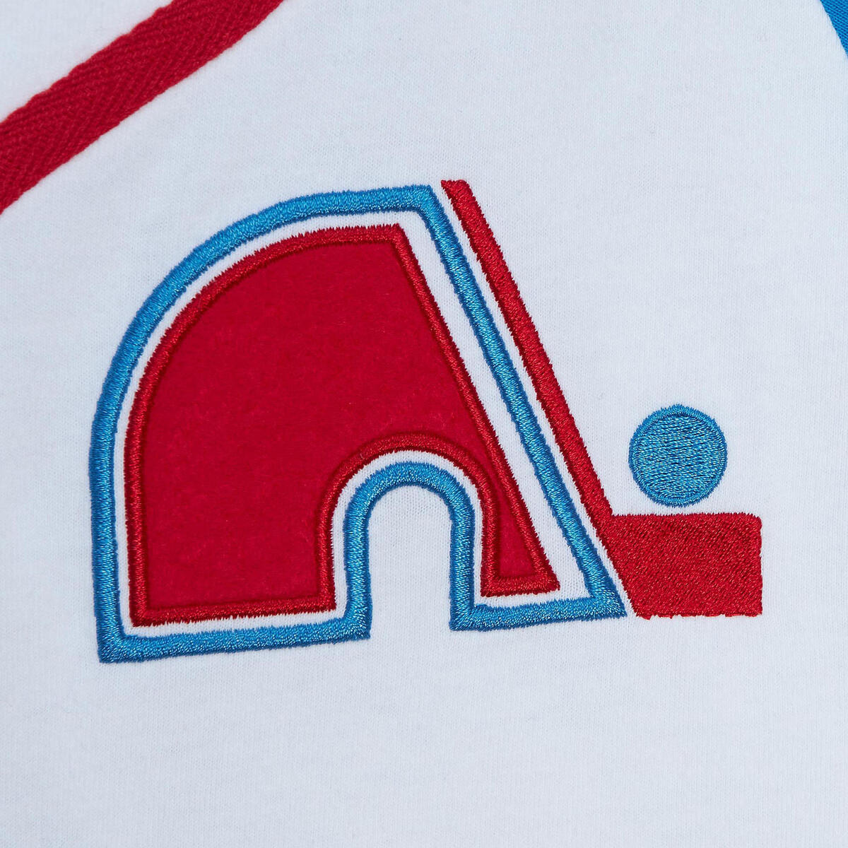 NHL PRACTICE DAY BUTTON FRONT JERSEY NORDIQUES White TBTF4994-QNOYYPPPWHIT - Image 5