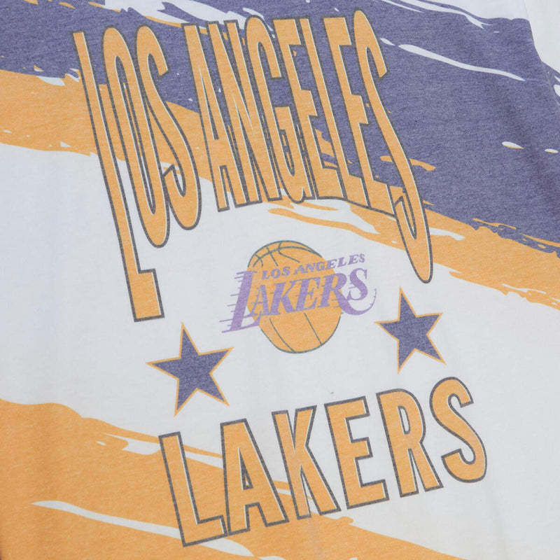 NBA PAINTBRUSH SUBLIMATED SS TEE LAKERS White TCRW3416-LALYYPPPWHIT - Image 3 NBA PAINTBRUSH SUBLIMATED SS TEE LAKERS White TCRW3416-LALYYPPPWHIT - Image 3