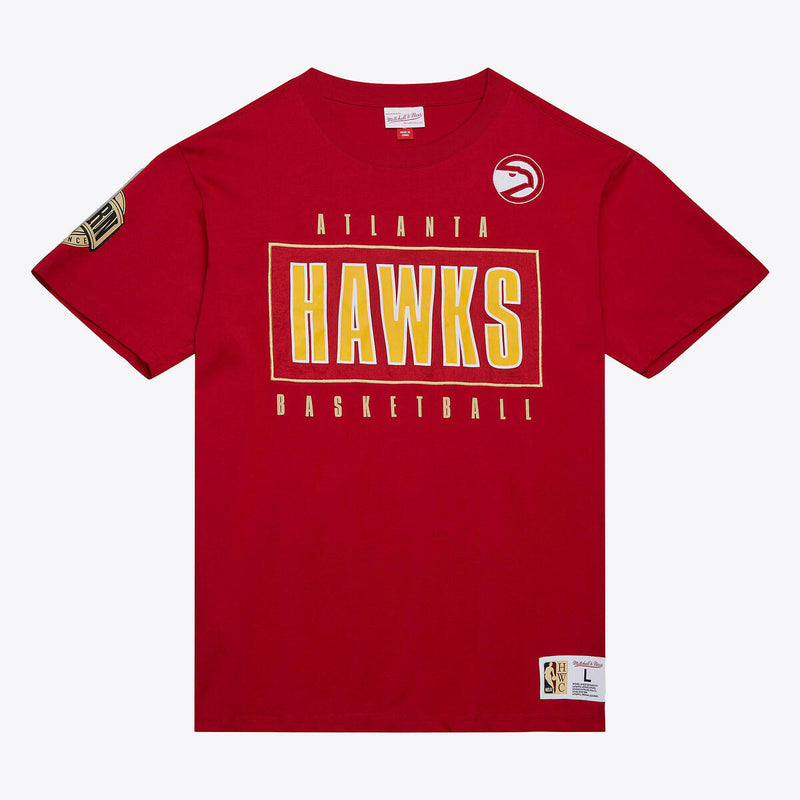 NBA TEAM OG 2.0 PREMIUM SS TEE VINTAGE LOGO HAWKS Scarlet TCRW7096-AHAYYPPPSCAR - Image 6 NBA TEAM OG 2.0 PREMIUM SS TEE VINTAGE LOGO HAWKS Scarlet TCRW7096-AHAYYPPPSCAR - Image 6