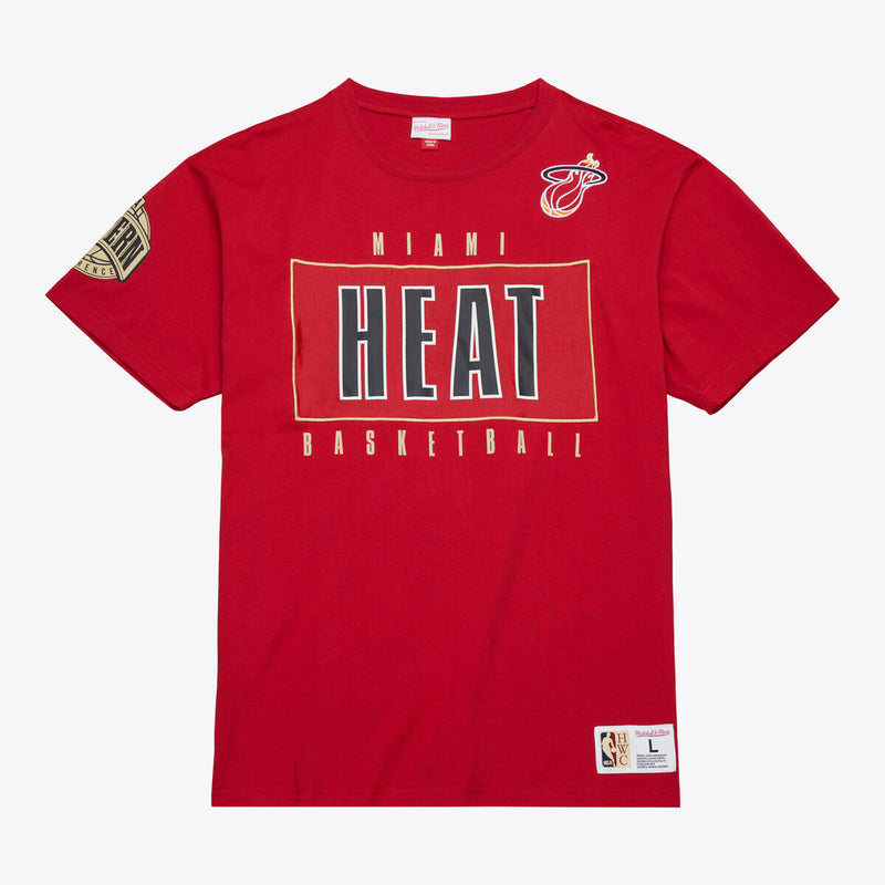 NBA TEAM OG 2.0 PREMIUM SS TEE VINTAGE LOGO HEAT Scarlet TCRW7096-MHEYYPPPSCAR - Image 6 NBA TEAM OG 2.0 PREMIUM SS TEE VINTAGE LOGO HEAT Scarlet TCRW7096-MHEYYPPPSCAR - Image 6