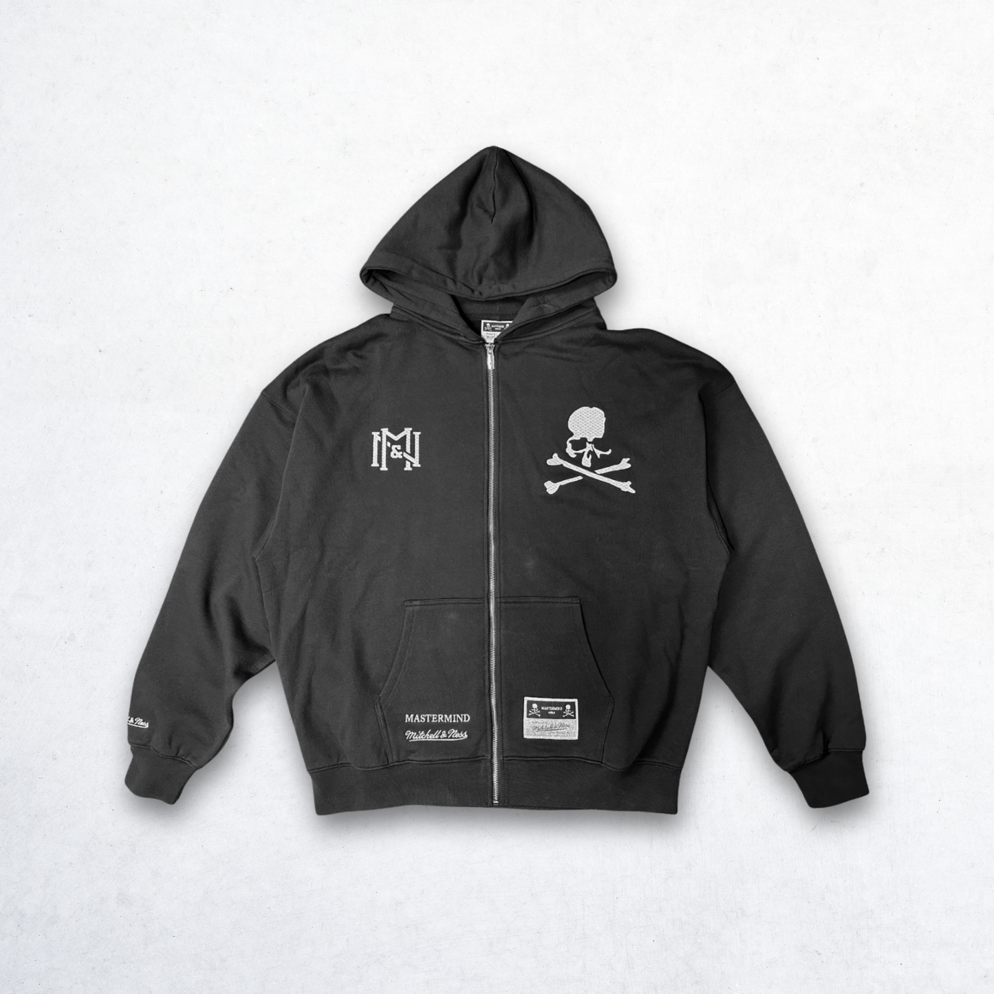 MASTERMIND X M&N ZIP UPHOODIE
