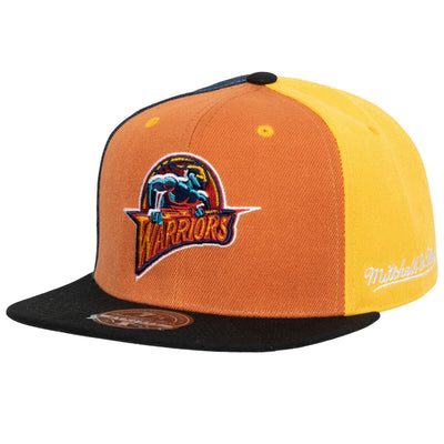 NBA TRI CYCLE FITTED WARRIORS Orange-Black 6HSFDX21127-GSWORBK - Image 1