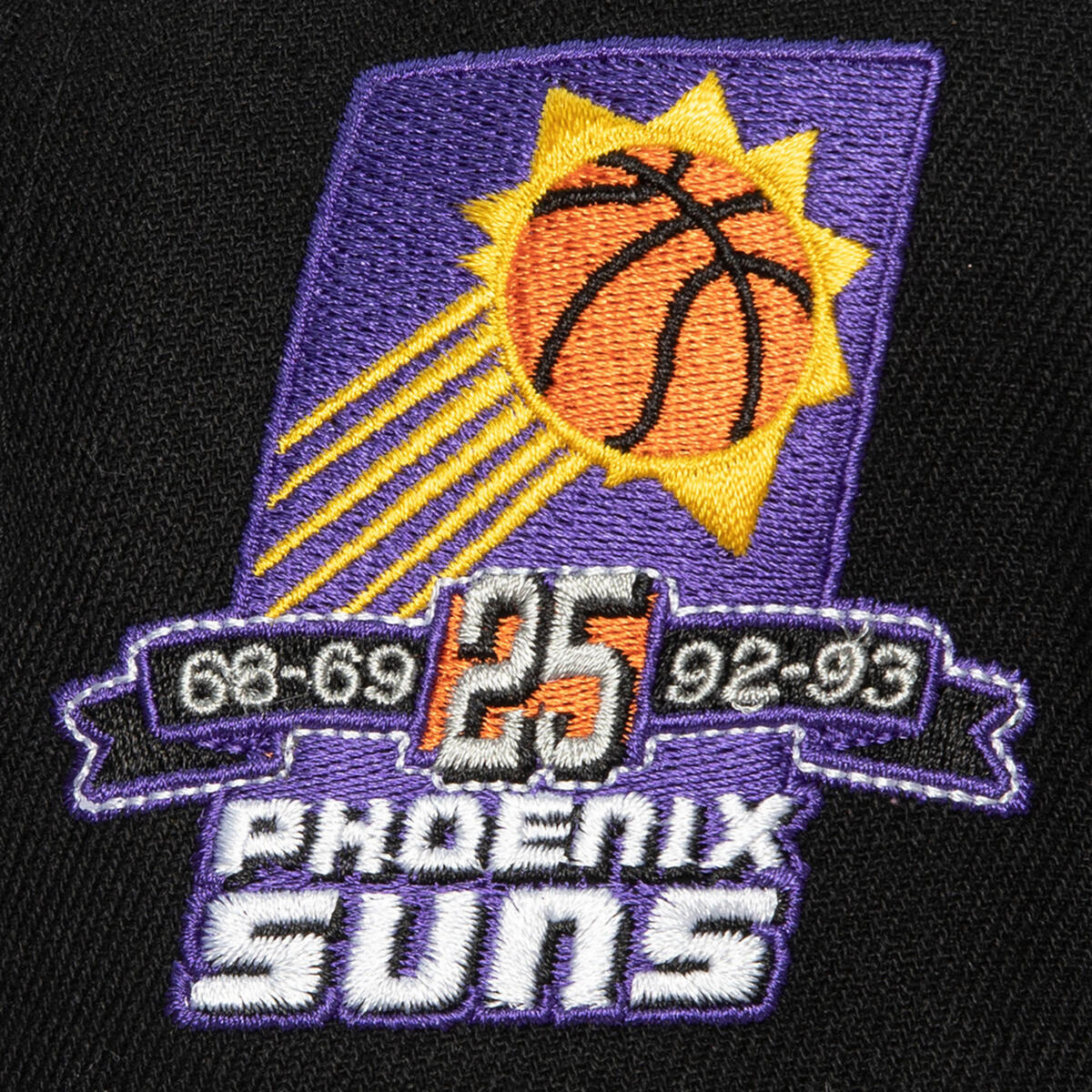 NBA RETURN OF THE MAC FITTED HWC SUNS Black 6HSFSH21335-PSUBLCK - Image 3