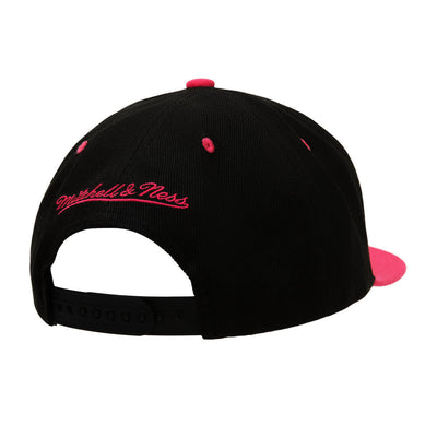 NBA SANTA ANA 2 TONE SNAPBACK RAPTORS Black-Pink 6HSSJS19199-TRABKPK - Image 2