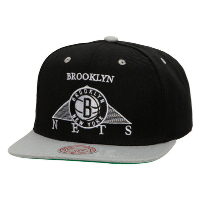NBA MONUMENT SNAPBACK NETS Black 6HSSLD21176-BNEBLCK - Image 3