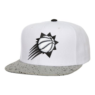 NBA CEMENT TOP SNAPBACK SUNS White-Silver 6HSSMM20249-PSUWHSV - Image 3