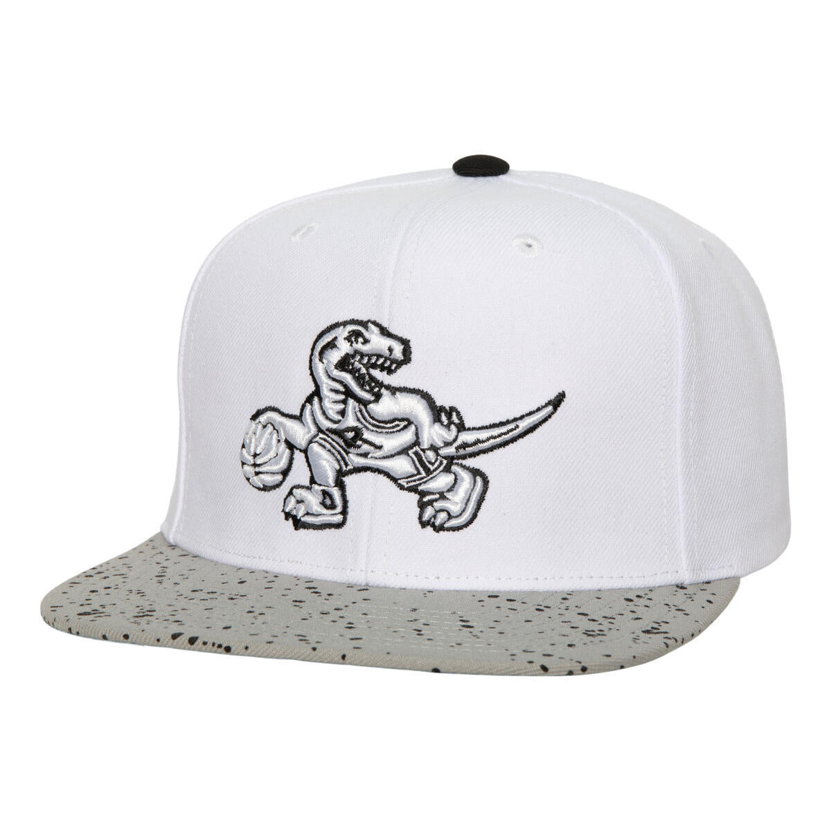NBA CEMENT TOP SNAPBACK HWC RAPTORS White-Silver 6HSSMM20251-TRAWHSV - Image 1