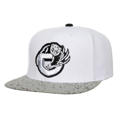 NBA CEMENT TOP SNAPBACK HWC GRIZZLIES White-Silver 6HSSMM20251-VGRWHSV - Image 1