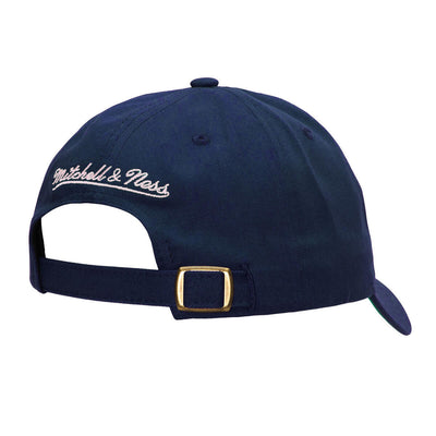 NBA OVER PATCH DAD HAT HAWKS Navy 6LUXLR22418-AHANAVY - Image 1