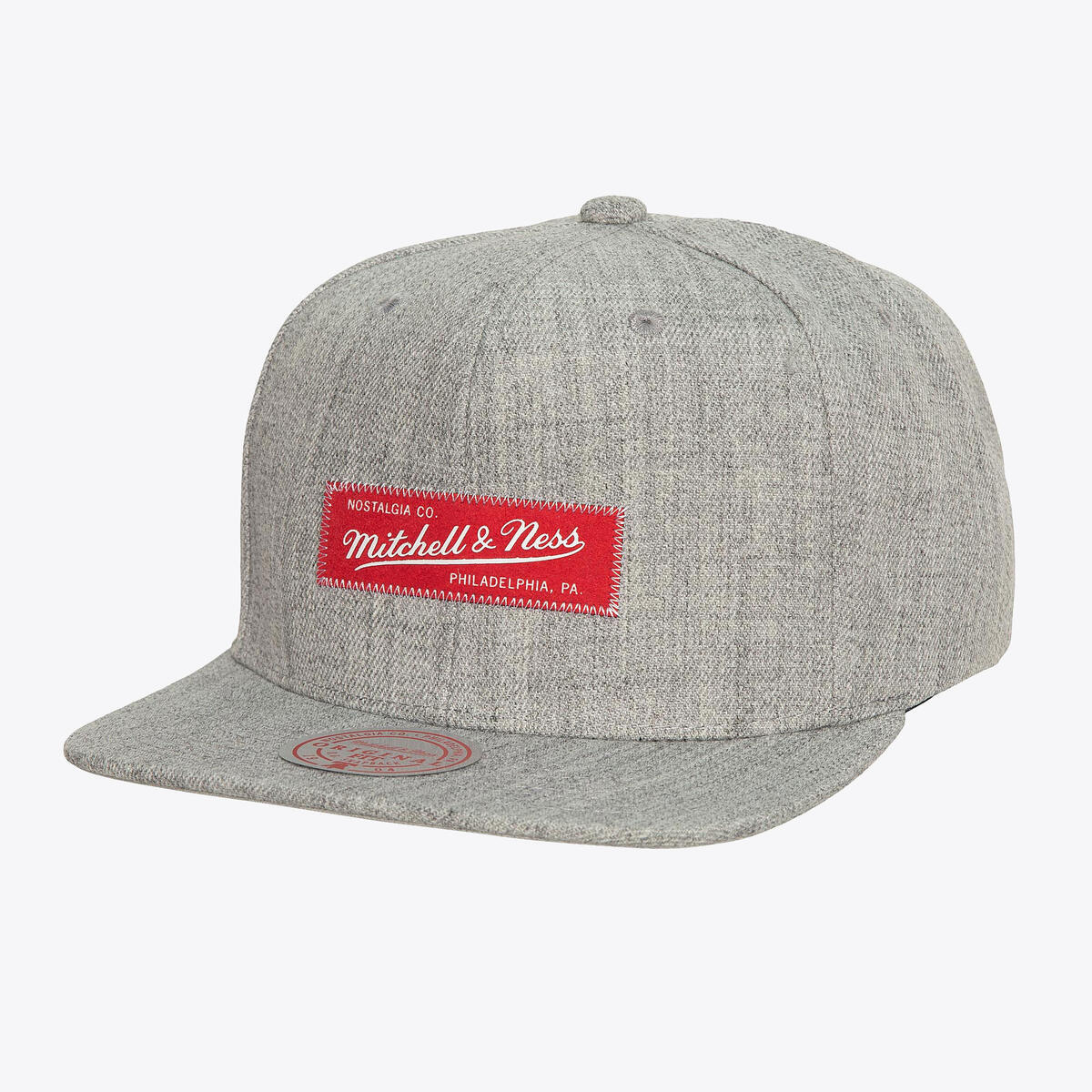 BRANDED HI DENSITY SNAPBACK - Grey Heather