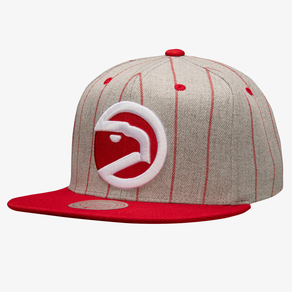 NBA GRAY PIN POP SNAPBACK HWC HAWKS - Grey Heather