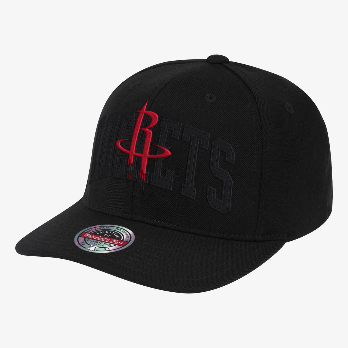 NBA DOUBLE TRIPLE STRETCH SNAPBACK ROCKETS - Black