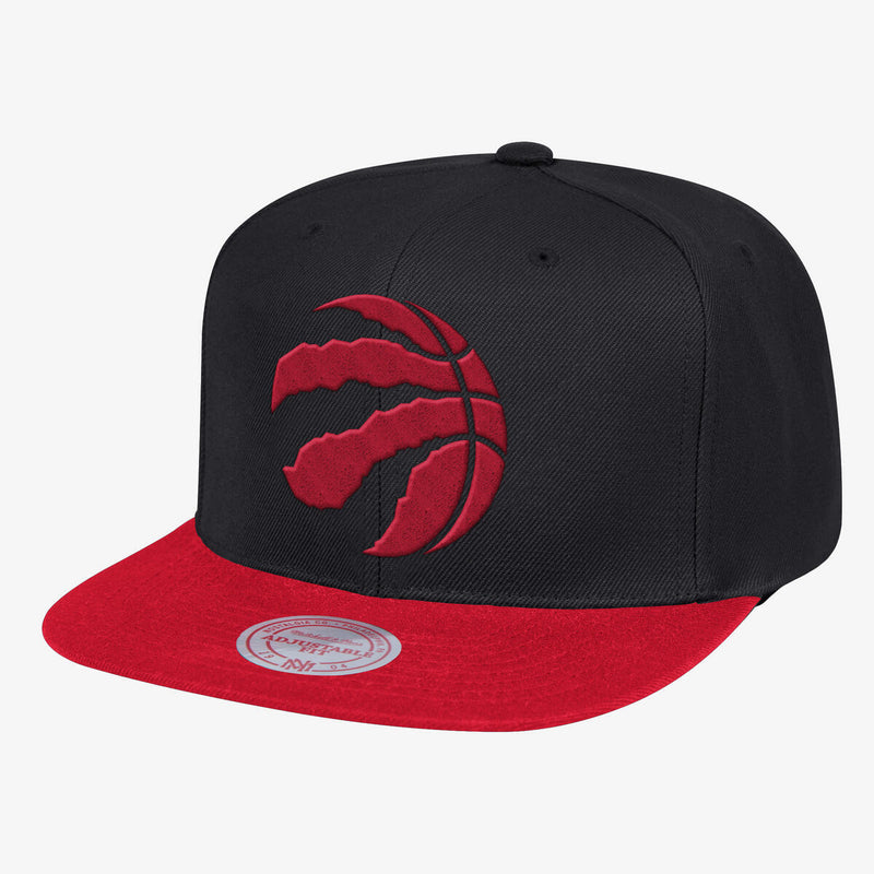NBA WOOL 2 TONE SNAPBACK RAPTORS - Black-Red
