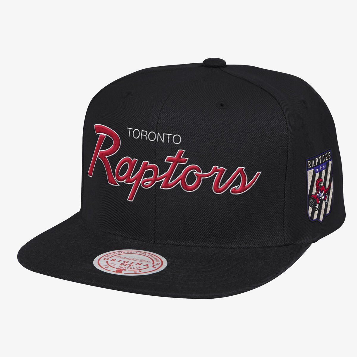 NBA PINK UNDER SCRIPT SNAPBACK HWC RAPTORS - Black