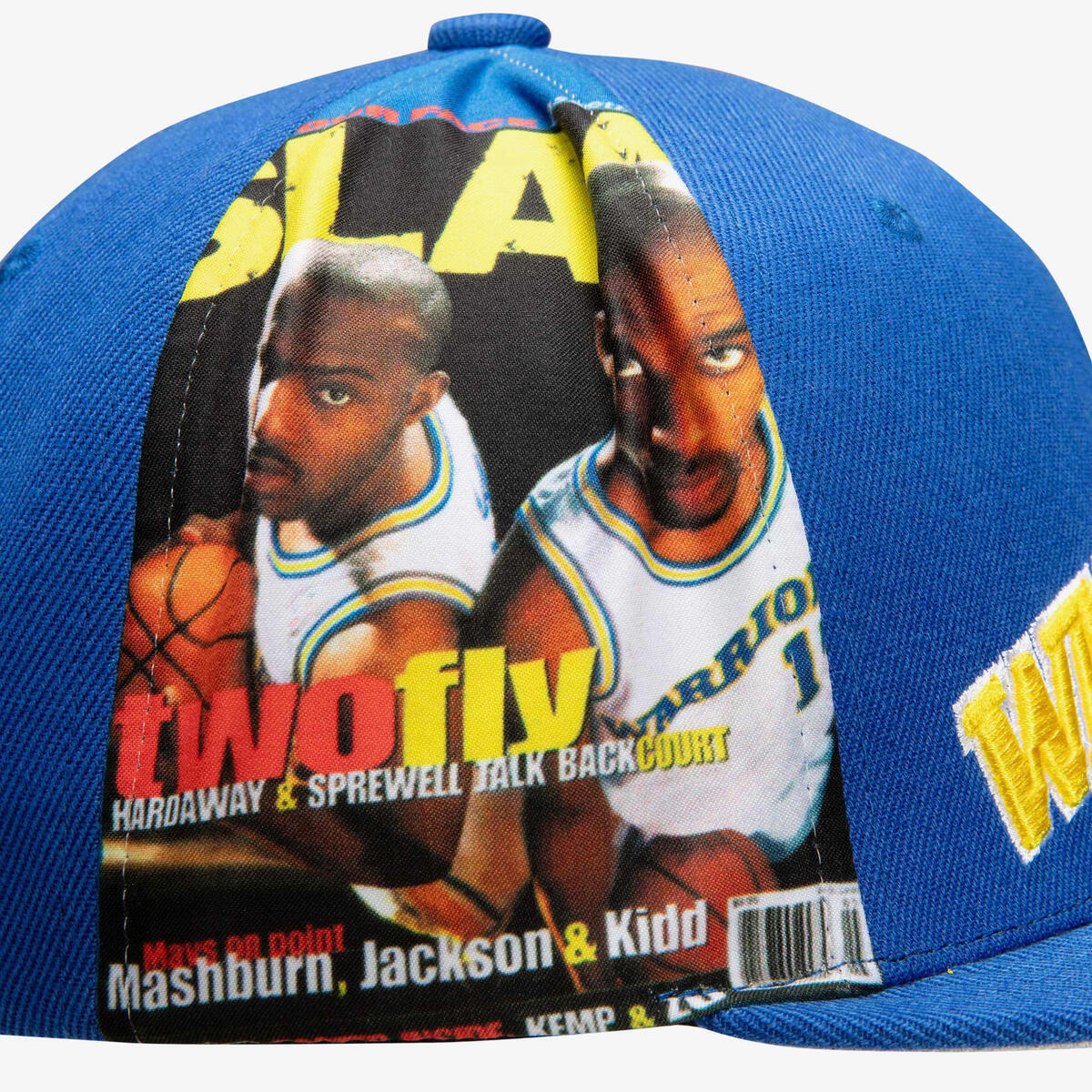 NBA SLAM SIDE CROPPED SNAPBACK HWC WARRIORS - Blue - Image 3
