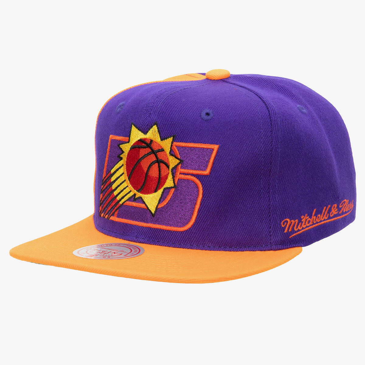 NBA REAR SCRIPT DEADSTOCK SNAPBACK HWC SUNS - Purple-Orange