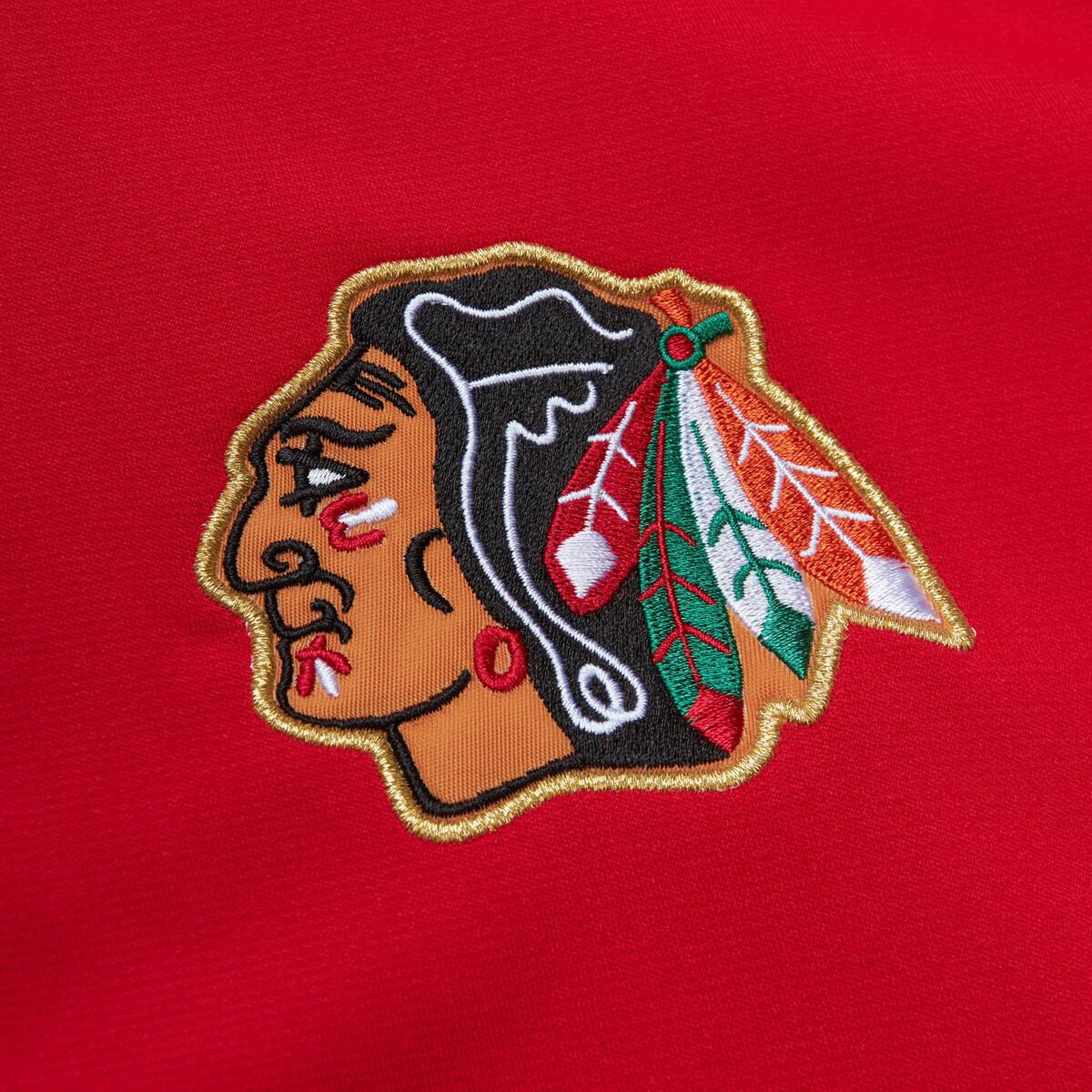 NHL WARM UP JACKET BLACKHAWKS 1971 BOBBY HULL Red AFZJ6248-CBH71BHURED1 - Image 5