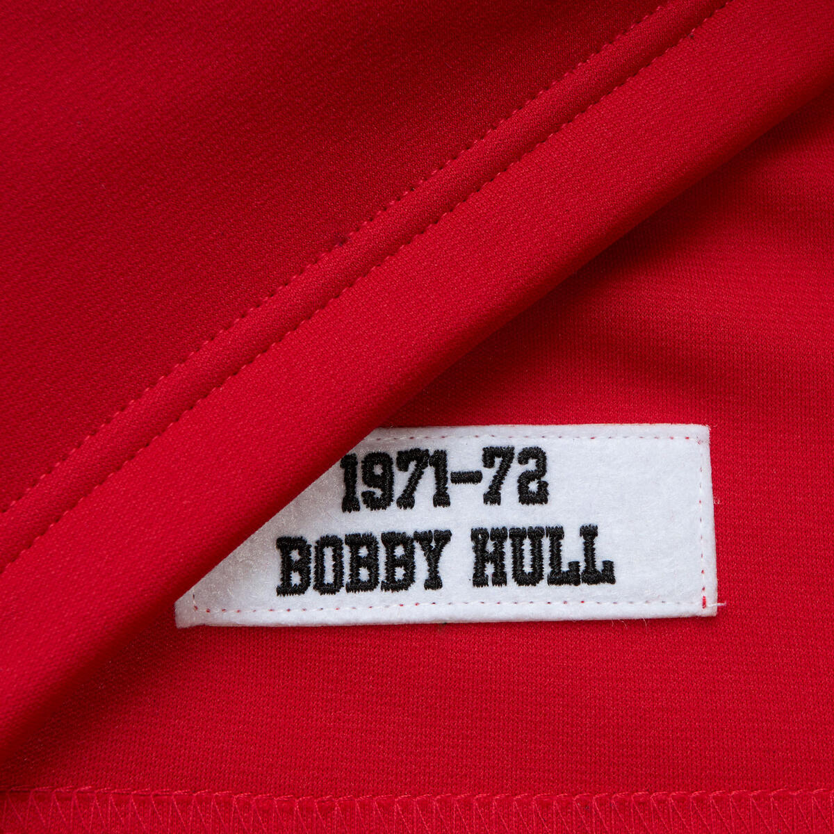 NHL WARM UP JACKET BLACKHAWKS 1971 BOBBY HULL Red AFZJ6248-CBH71BHURED1 - Image 2