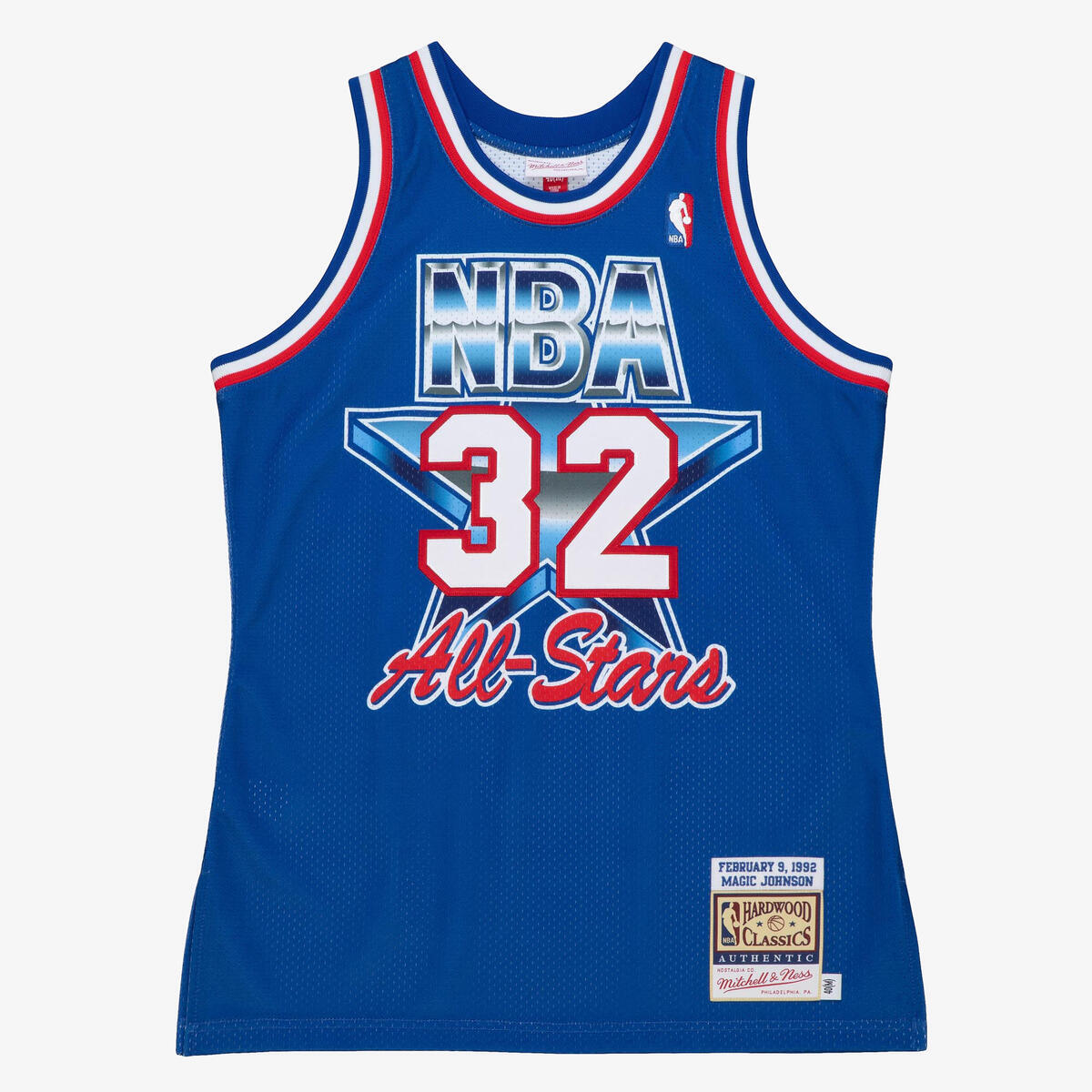 NBA ALL-STAR WEST JERSEY 1992 MAGIC JOHNSON - Royal - Image 1