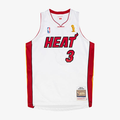 NBA FINALS JERSEY HEAT 2005 DWYANE WADE - White - Image 1
