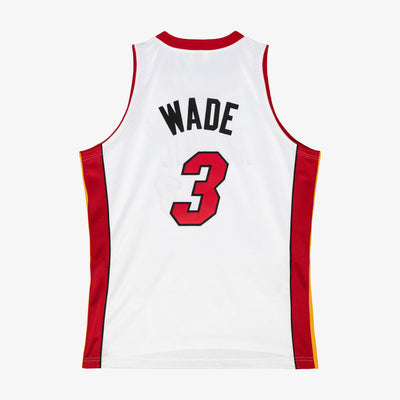 NBA FINALS JERSEY HEAT 2005 DWYANE WADE - White - Image 2