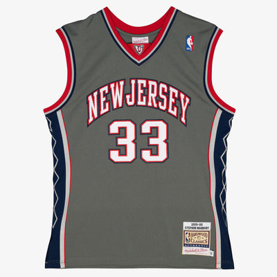 NBA ALT. JERSEY NETS 1999 STEPHON MARBURY - Pewter Grey - Image 1