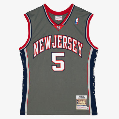 NBA ALT. JERSEY NETS 2004 JASON KIDD - Pewter Grey - Image 1